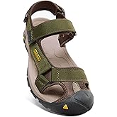 CAMEL CROWN Men's Waterproof Hiking Sandals Closed Toe Water Sandals Athletic Sport Sandals for Summer Outdoor Beach Wading Boat