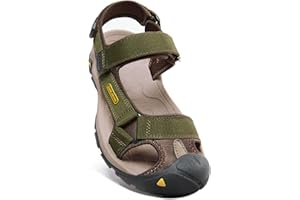 CAMEL CROWN Men's Waterproof Hiking Sandals Closed Toe Water Sandals Athletic Sport Sandals for Summer Outdoor Beach Wading Boat