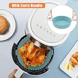 Yikki Air Fryer Silicone Liners 2 Pack 7.9in Fits 3.8L-5L Ninja COSORI view 6