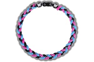 Willtok 18inch HIGH-END Baseball Necklaces Muti-Color for Pick, Lab Tested, Gifts for Baseball Funs, 2025 New w/Tornado Fashion 3D Braided Design