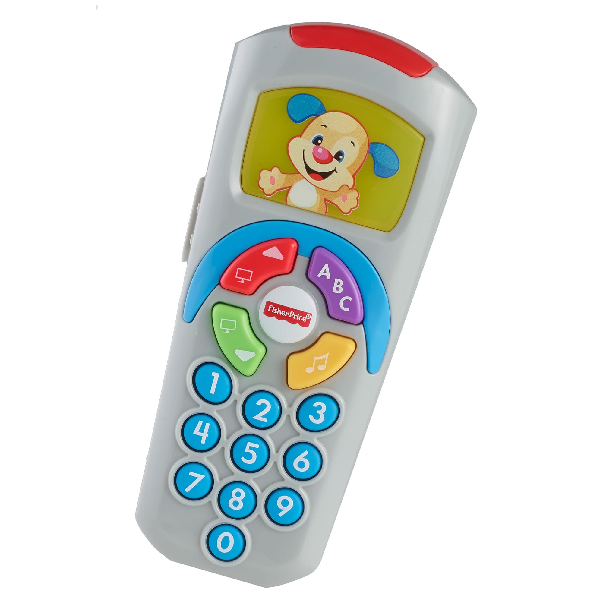 フィッシャープライス(fisher price) わんわんのバイリンガル・リモコン 赤ちゃん・幼児のおもちゃ 知育・学習玩具 数字 英語 6ヵ月から DRD26商品画像