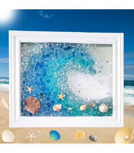 Amazon.com: Wanupe Sea Glass Art Kit - 2024 New Resin Art