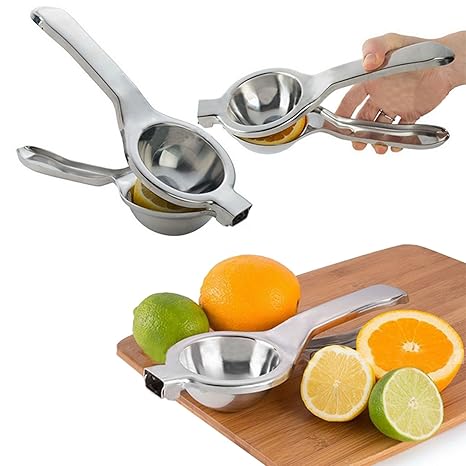 Cocina con pinza de acero inoxidable Lima Limón Naranja Exprimidor cítricos mano