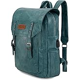 Montana West × Wrangler Backpack for Women Men Business Work Backpack Unisex Fashion Vegan Leather Travel Backpack Purse