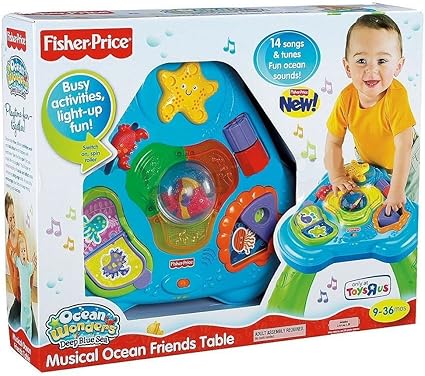 fisher price lights and sounds activity table