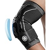 Elbow Compression Sleeve for Tendonitis , Bursitis Elbow Pad Brace – Elbow Brace with Side Springs & Foam Padding for Olecranon Joint Pain, Arthritis, Bursa Protection, Men & Women(Black, X-Large)