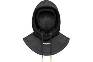 ROCKBROS Ski Mask Thermal Fleece Balaclava for Cold Weather Winter