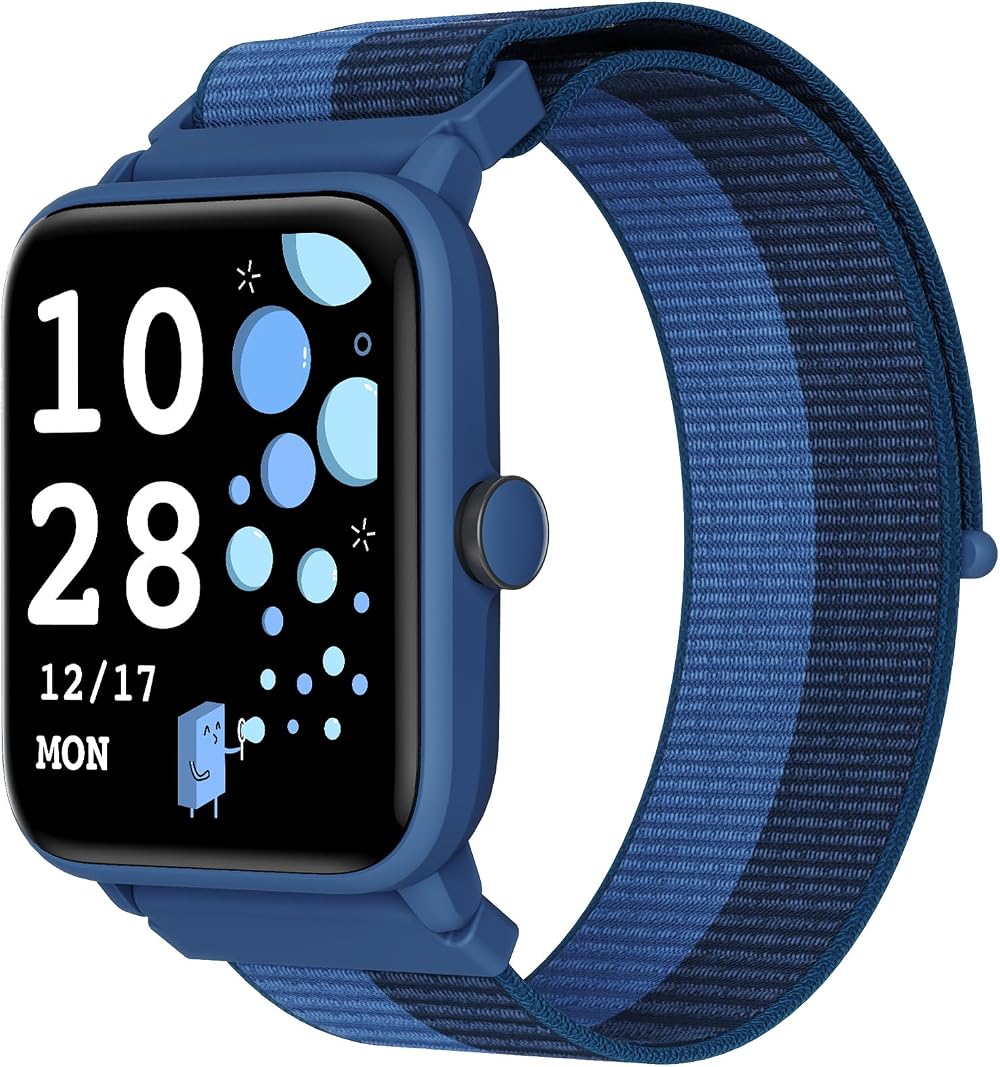 Kids Smart Watch Heart Rate Pedometer 5ATM Waterproof Sleep Monitor