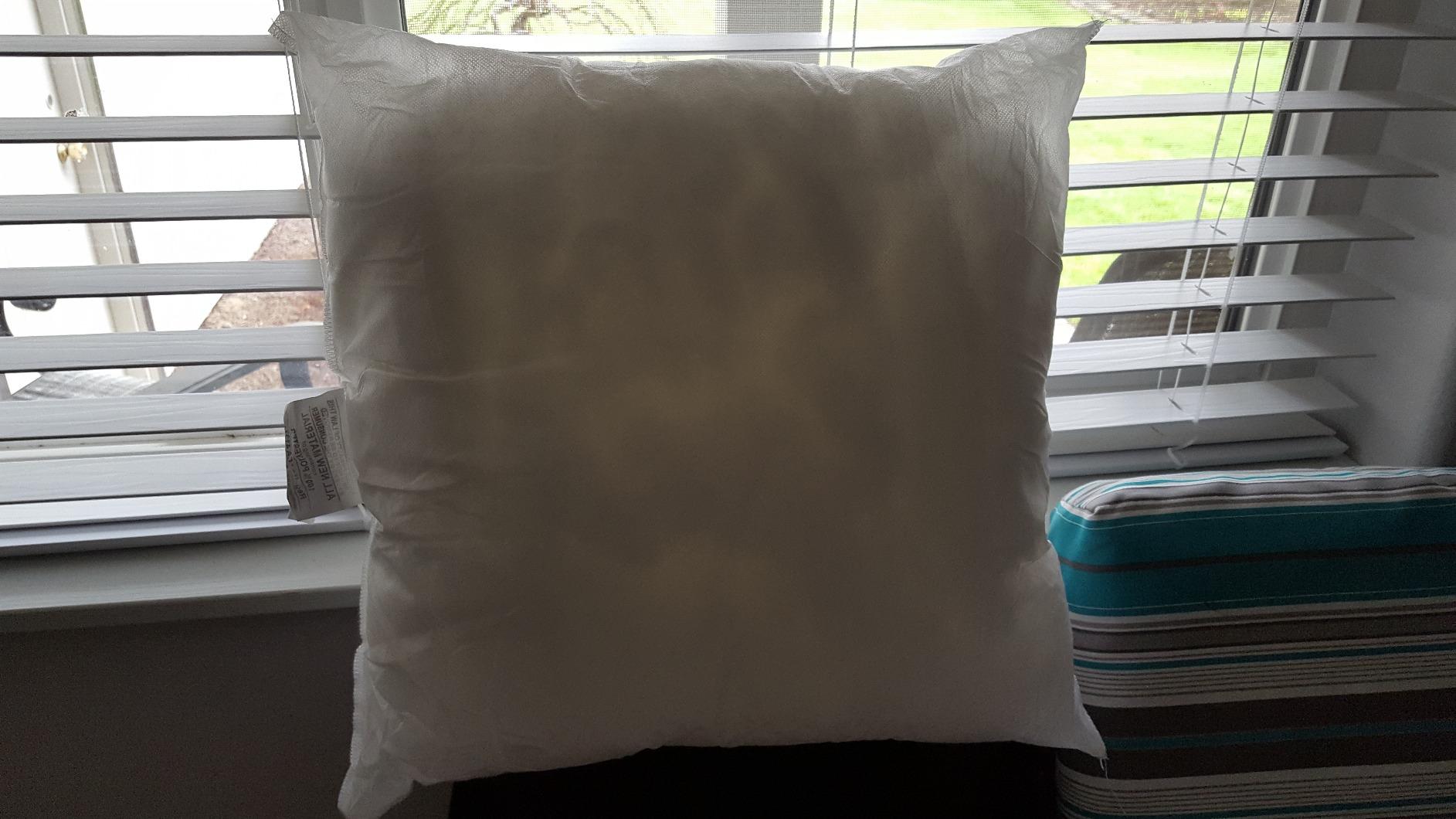 Foamily Premium Hypoallergenic Stuffer Pillow Insert Sham Square