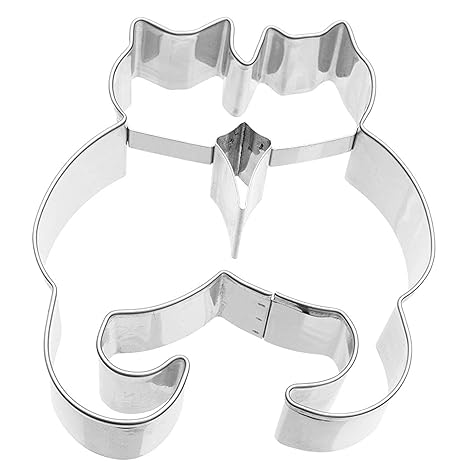 Birkmann Keks-Ausstechform, Plätzchen-Ausstechform, Katzenpaar, 9 cm