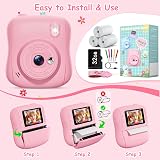 Hangrui Kids Camera Instant Print 14MP 1080P 32GB Card view 5