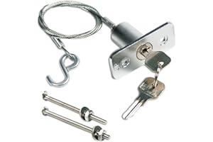 GRANATAN Emergency Release Lock Kit, Universal Garage Door Emergency Release Lock Kit, Garage Door Opener Quick Release Lock Disconnect Key Lock