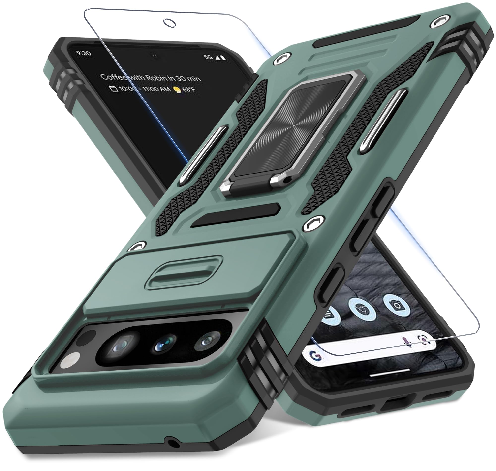 DEERLAMN Case for Google Pixel 8 Pro with Slide