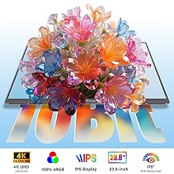 Innoview 23.8” 4K Large Portable Monitor, UHD