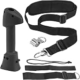 CrestWeld 545223201 545223001 Throttle Housing (LH/RH) &amp; Shoulder Strap | Compatible with Husqvarna Trimmer Models