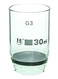 EISCO Gooch Crucible, 30ml - Sintered Disc, G-3