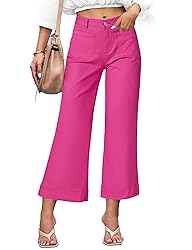 luvamia Women's High Waisted Wide Leg Jeans, Hot