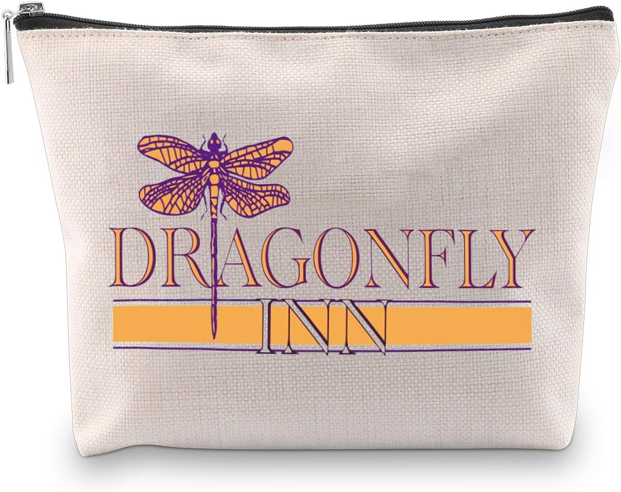 Gilmore Girls Inspired Dragonfly Inn Cosmetic Makeup Bag for Fans Fandom (Dragonfly INN Bag EU)