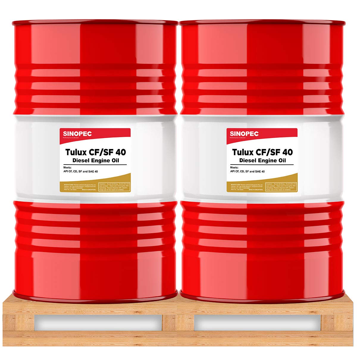 Amazon.com: Sinopec SAE 40 Wt Aceite de motor Diesel ...