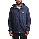 Reebok Men's Sweater Jacket - Fleece Lined Weather Resistant Insulated Outerwear - Cozy Sweater Jackets for Men (Sizes:M-XXL)