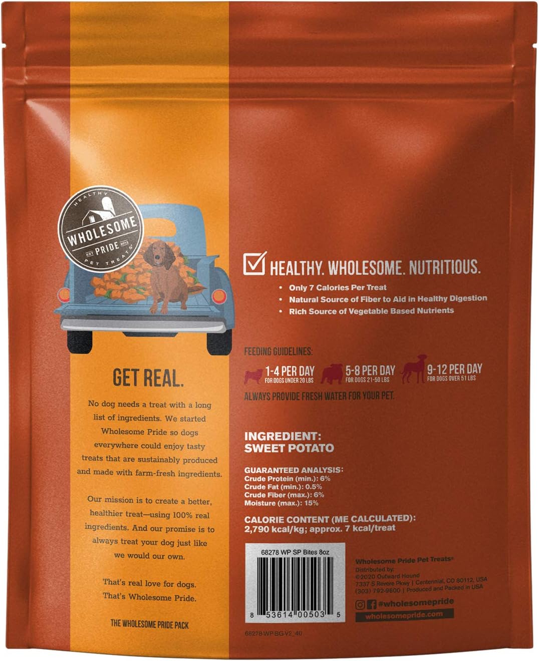 wholesome pride sweet potato mini bites