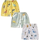Toddler Baby Boy Shorts 3-Pack Cotton Elastic Waist Breathable Dinosaur Clothes Sizes 9M-5T Kids Comfortable Playwear