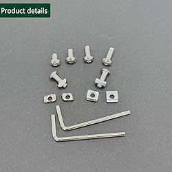 240 pcs M5 T Nut Screws Kit for 2020 2040 2080
