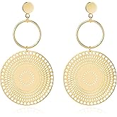 Alofisher Simple Dangle Earrings Boho Drop Earrings for Women