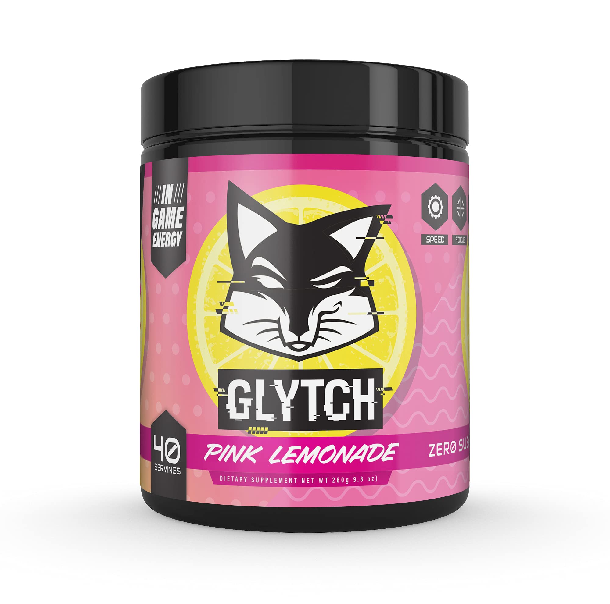 Buy GLYTCH Gaming Energy Supplement Powder Gamer and Esports Drink