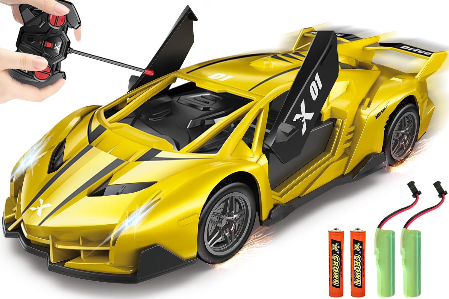 HATFRYF Remote Control Drift Cars, Cool Electric Remote Control Car, High Speed RC Cars Driftable, for Kid Adult 26