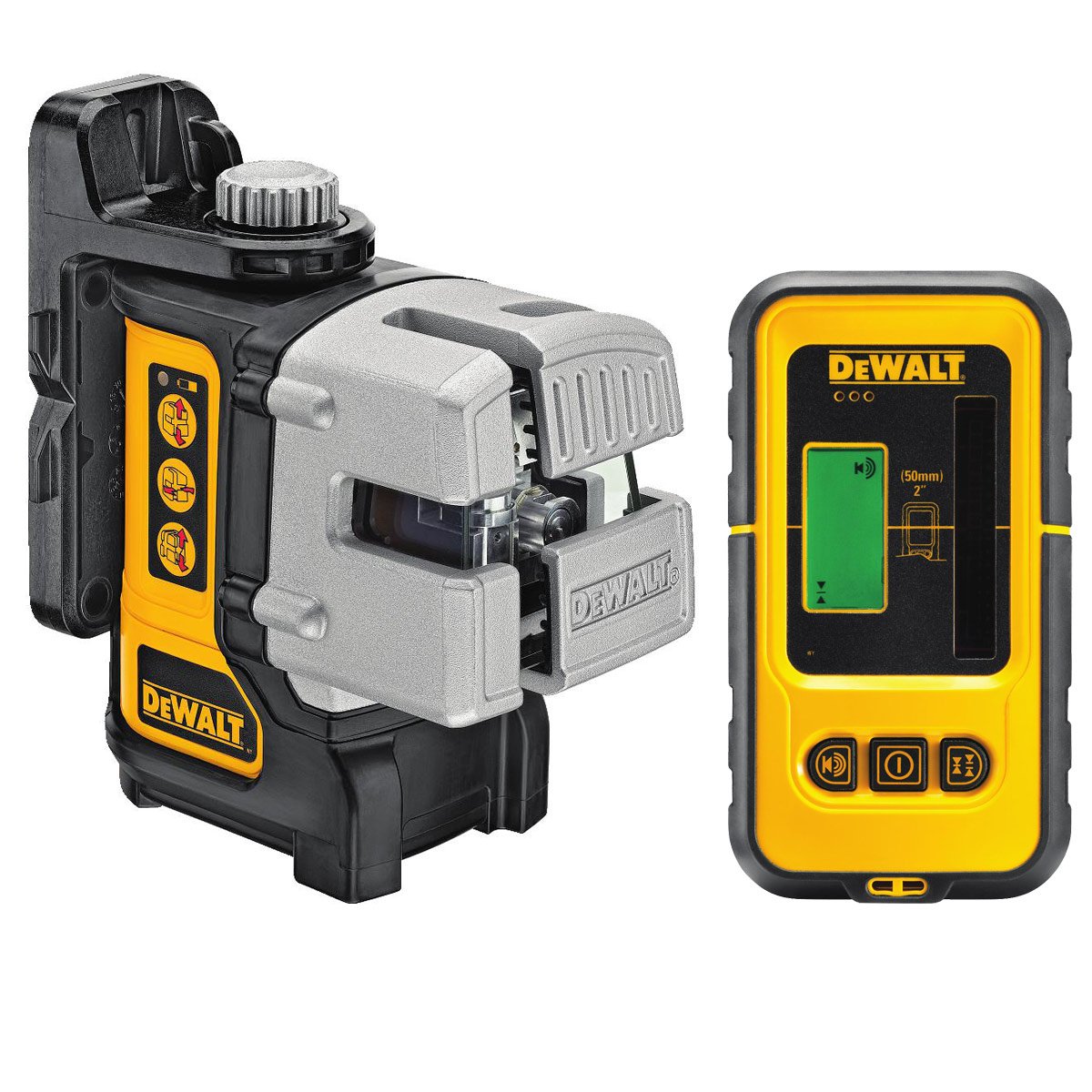 DeWalt DWKD XJ Láser autonivelante multilínea con detector incluido alcance de m