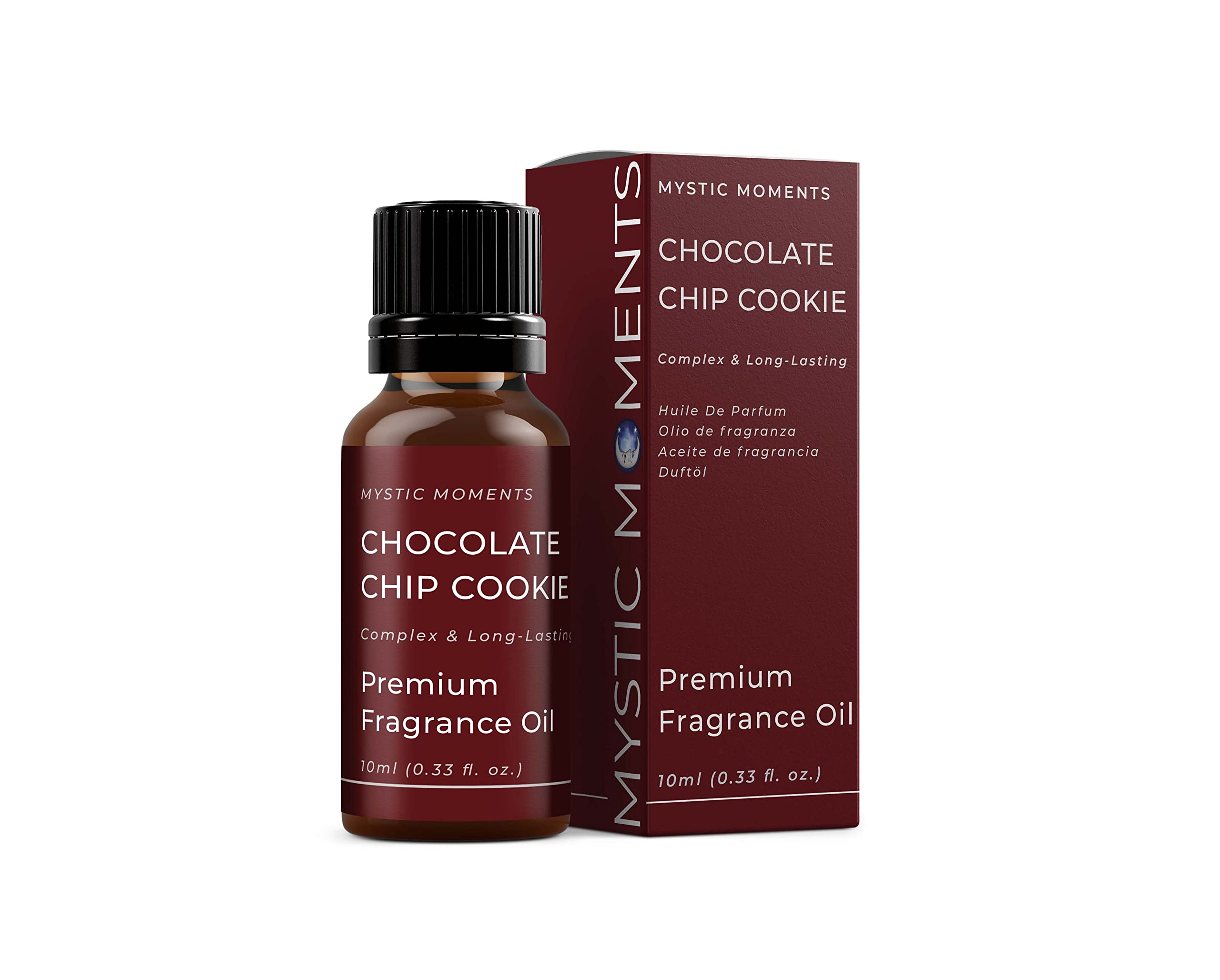Mystic Moments | Chocolate Chip Cookie Fragrance Oil - 10ml - Perfect for Soaps, Candles, Bath Bombs, Oil Burners, Diffusers and Skin & Hair Care Items
