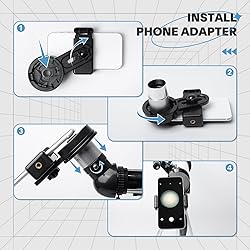 Telescope for Adults & Beginner Astronomers - 80mm