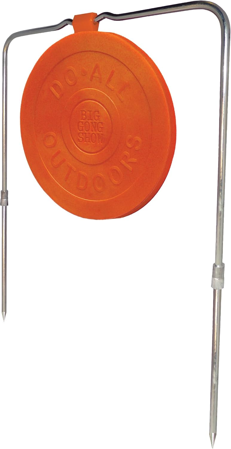 Do-All Outdoors Big Gong Show 9" Self-Healing Shooting Target Rated for .22-.50 Caliber : Hunting Targets And Accessories : Sports & Outdoors