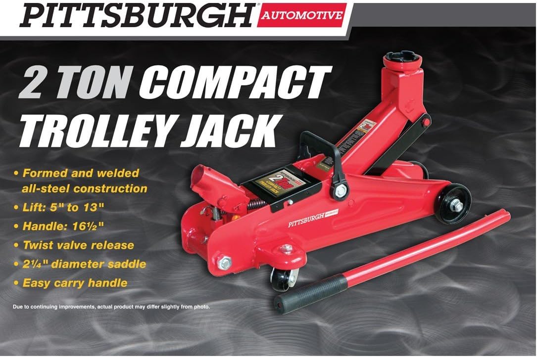 Amazon Com Pittsburgh 2 Ton Compact Trolley Jack Garden Outdoor