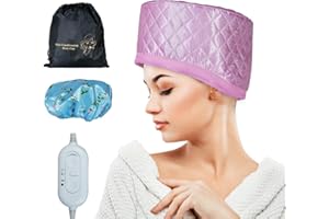 LOOGBH Alotlucky Hair Thermal Steamer Treatment SPA Cap Nourishing Care Hat with Adjustable Temperature Control, Moisturize and Nourish, Hair Care for Home Use