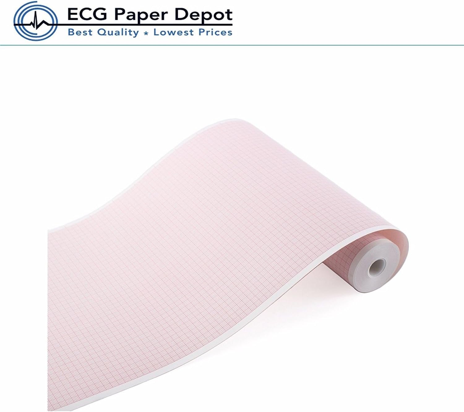 ECG Paper Depot Cardiocare 2000 and Cardiotouch 3000 Bionet ECG EKG Recording Chart Paper โ 215mm x 5m - 5 Rolls
