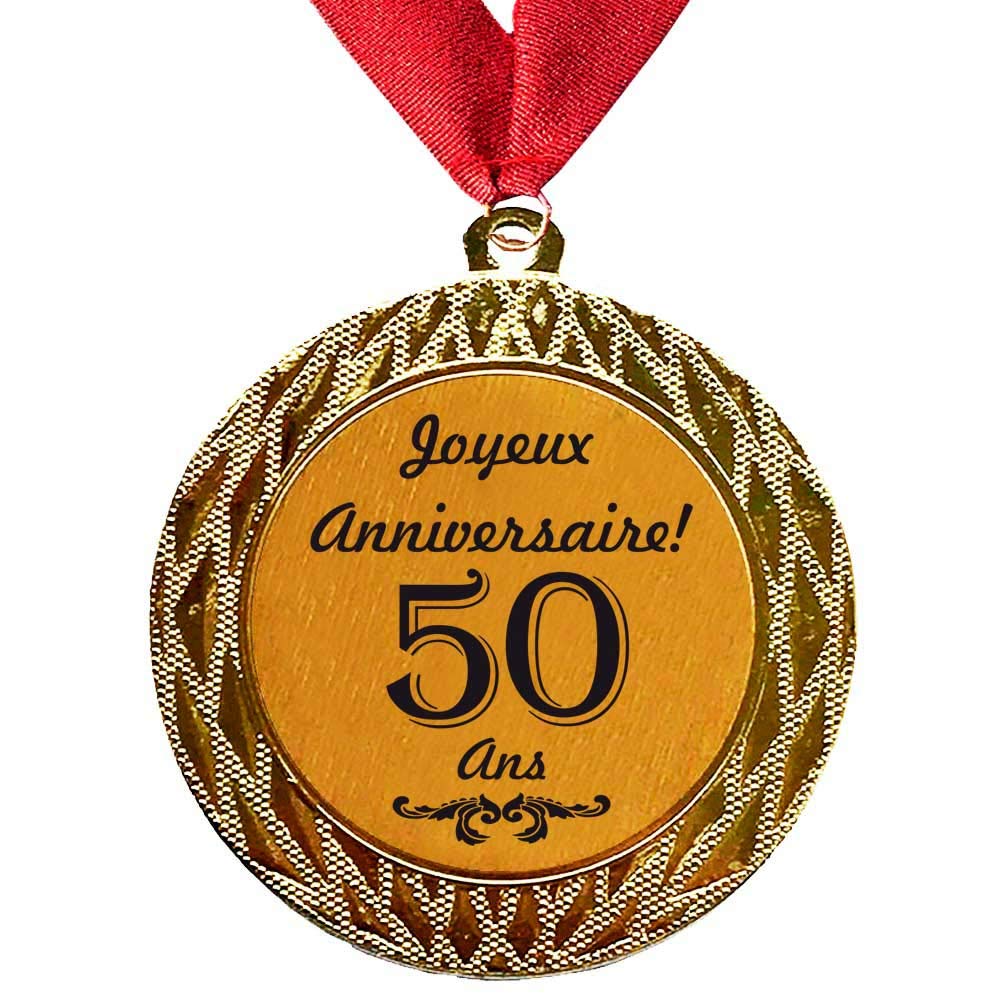 Papier Cadeau Votre Texte Boite De Noel Competition Mariage Medaille Cadeau Danniversaire 50 Ans Cadeau Pour Evenement Joyeux Anniversaire Ou Votre Texte Personnalise Fournitures De Bureau Centromotorsa Com Ar
