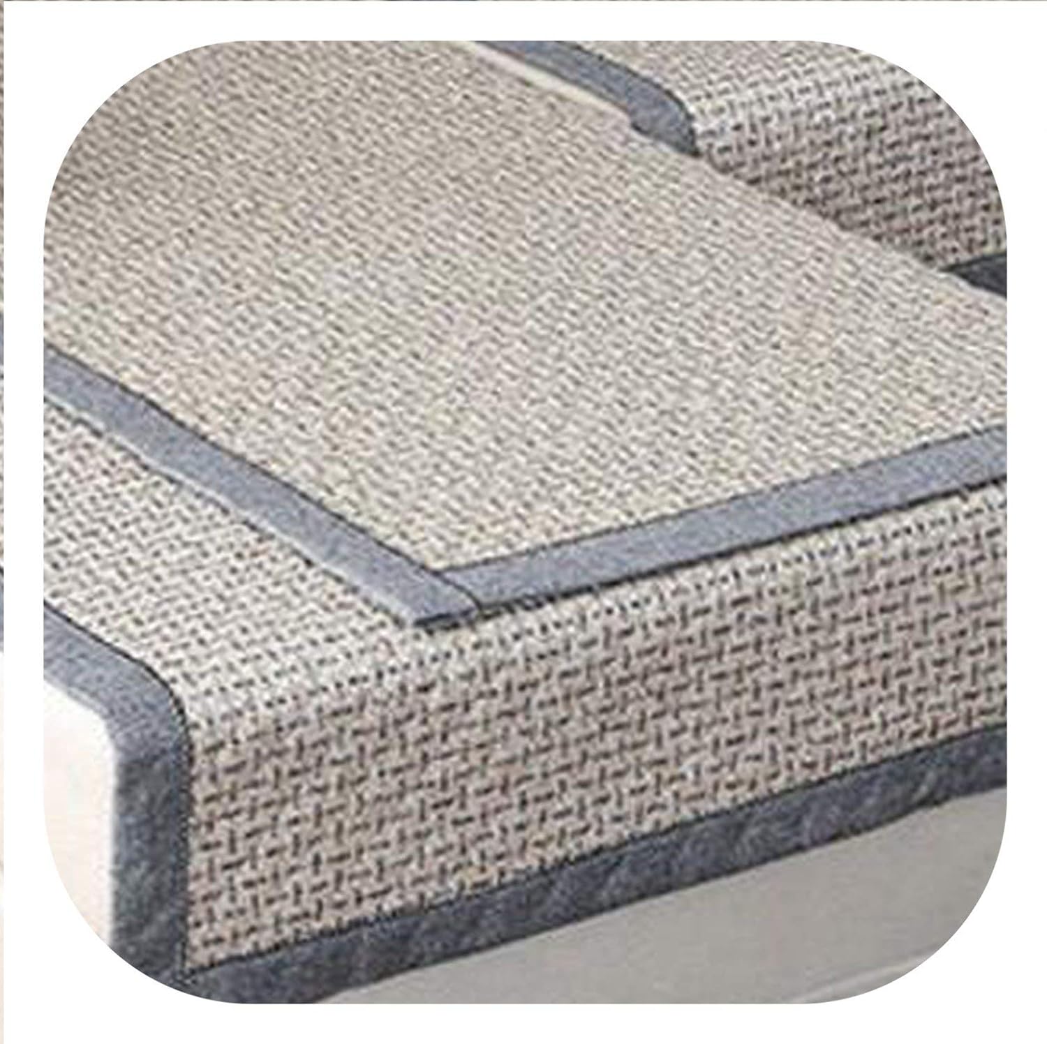 Amazon Com Cotton Linen Fabric Sofa Cover Sofa Towel Solid Color