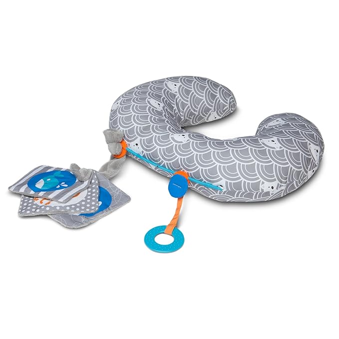 Buy Boppy Tummy Time Pillow, Sea Explorers Gray Online at Low Prices in