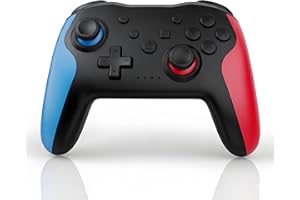 Twylyte Switch Pro Controller, Wireless Gamepad for Switch/Lite/OLED/Windows/iOS/Android, One Key Wake Up, Adjustable Turbo V