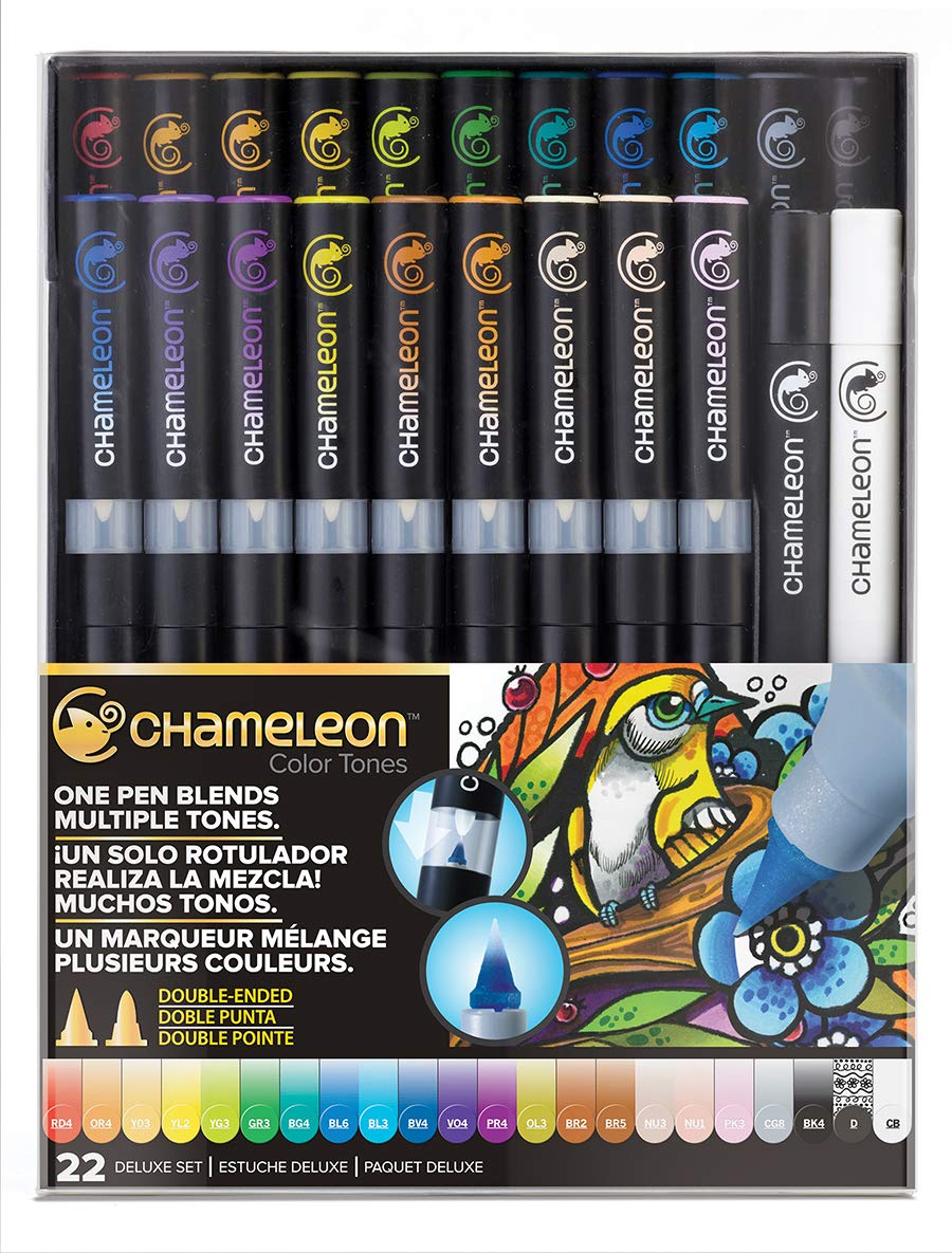 Chameleon Color Tones 22 Pen Deluxe Set Multi 790566371460 | eBay