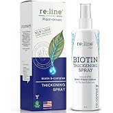 Biotin Hair Thickening and Growth Spray for Thinning and Texturizing - Hair Loss Prevention Tonic for Men and Women