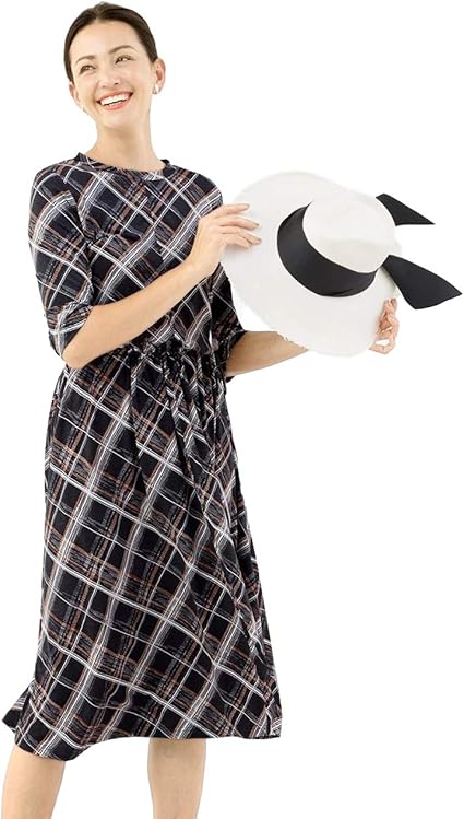 Amazon Co Jp ドゥクラッセ Uvスラブ リラックスワンピース 服 ファッション小物 Amazon Co Jp ドゥクラッセ Uvスラブ リラックスワンピース 服 ファッション小物