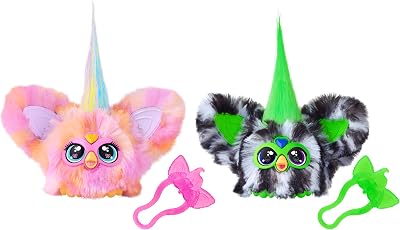 Furby Furblets Fierce Fabulous 2 Pack May-May Greenie-Meanie Electronic Plush