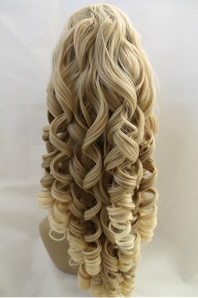 Wiwigs Spiral Curly Hair Piece Blonde Mix Ponytail Irish Dance