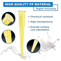 ONiLAB Pipette Tips 200ul 1000pcs Clear Yellow Lab