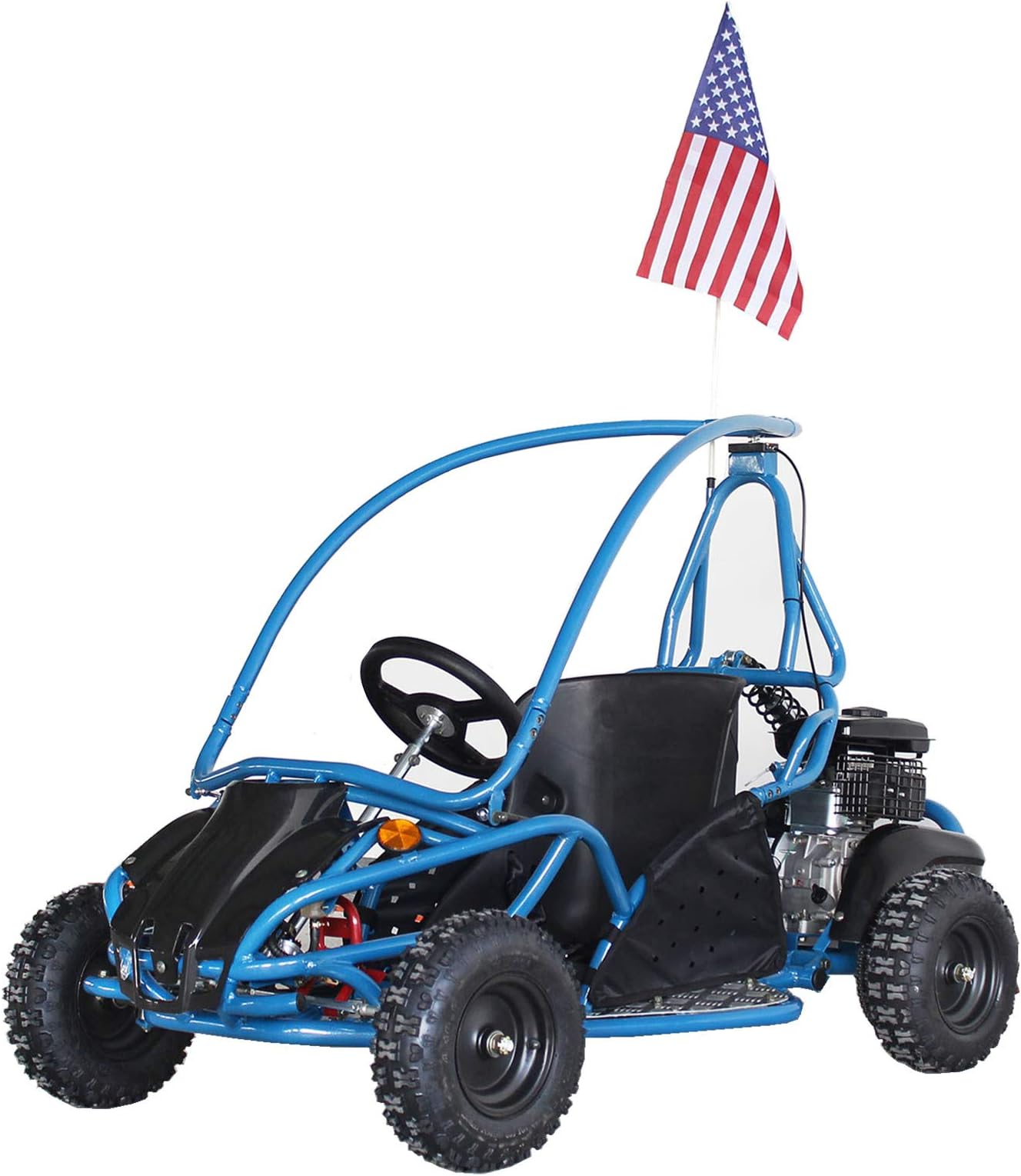 Motor HQ 79CC 80CC Go Kart Off Road Gas Powered DF80GKS (Blue)
