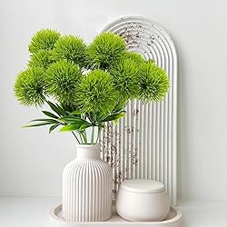 CATTREE Artificial Dandelion Flowers, Plastic