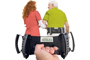 SIMPLY SENIORS Gait Belts for Seniors - Transfer Gate Belts Medical for Elderly and Disabled - Easy to Use Quick Release Gait Belt with Handles for Physical Therapy Medical Nursing Use - Elderly Assistance Products